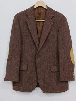 Harris Tweed Handwoven Wool Men's Suit Jacket
