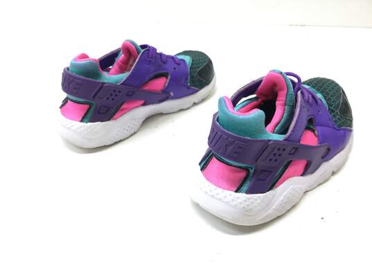 Nike size 10C Turquise Pink Purple image number 4