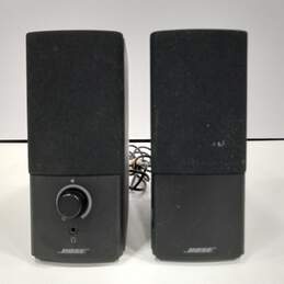 Bundle of 2 Black Bose Companion 2 Series III Speakers