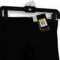 NWT Womens Black Dri-Fit Elastic Waist Activewear Capri Leggings Size S image number 3