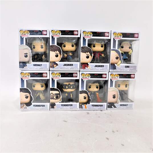 8 Funko Pop  The Witcher Lot image number 1