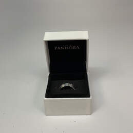 Designer Pandora S925 ALE Sterling Silver Rising Star Crossover Ring w/ Box
