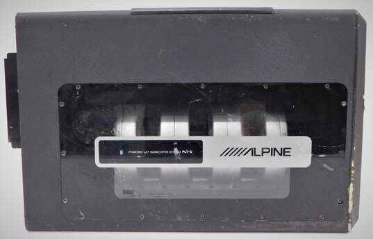 Alpine Brand PLT-5 Model Powered LAT Car/Vehicle Subowoofer System image number 1
