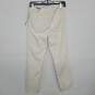 White Straight Leg Corduroy Jeans image number 2