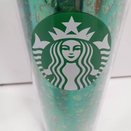 Bundle of 6 Assorted Starbucks Travel Tumblers with Straws image number 6