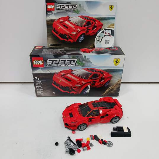 Speed Champions Ferreri F8 Tributo Legos In Box image number 1