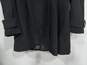 New York & Company Black Coat w/ Faux Fur Trim Women's Size Large image number 4