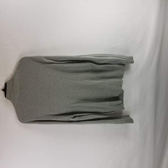 Kenneth Cole Reaction Men Grey Long Sleeve Zip Up Sweatshirt XXL image number 4