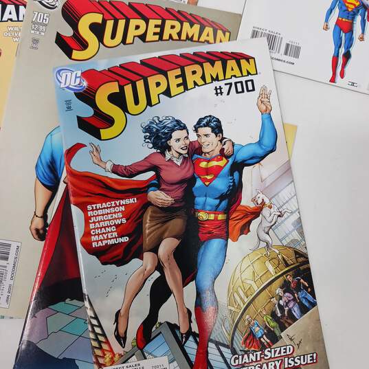 Bundle Of 10 Assorted Superman Comic Books image number 5