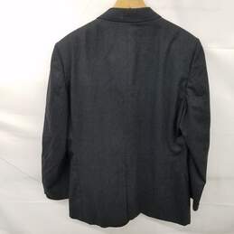 Christian Dior Monsieur Men's Grey Wool Blazer Coat - AUTHENTICATED