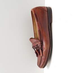 Footjoy Men's Brown Leather Tassel Dress Loafers Size 12 alternative image