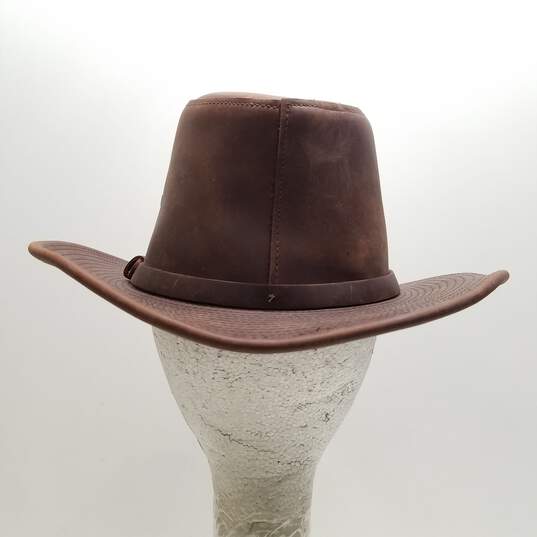 Henschel Hat Co. Genuine Leather Men's Hat image number 3