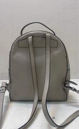 Michael Kors Pebble Leather Backpack Grey alternative image