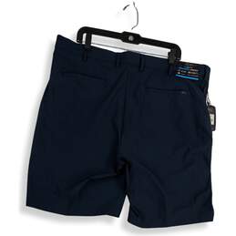 NWT Greg Norman Mens Blue Flat Front Slash Pocket Stretch Chino Shorts Size 42 alternative image
