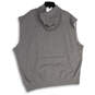 Mens Gray Chicago White Sox Sleeveless Baseball Pullover Hoodie Size XXL image number 2