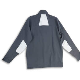 NWT Mens Black Long Sleeve Water Resistant Windbreaker Jacket Size M alternative image