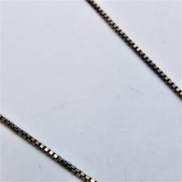 Sterling Silver Pendant Necklace 18.6g DAMAGED alternative image