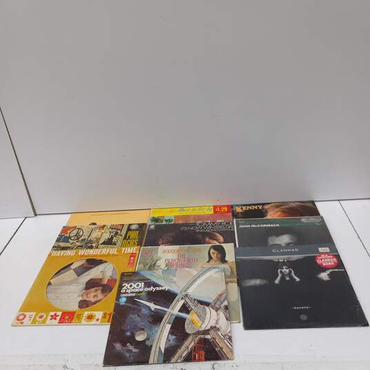 Bundle of 10 Assorted Vinyl Records image number 1