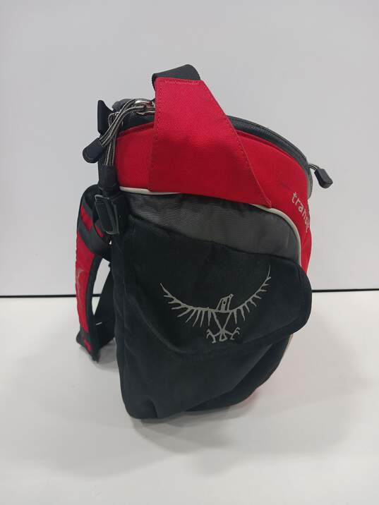 Osprey Red And Black Messenger/Laptop Bag image number 3