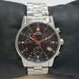 Swiss Military 075.0463 32mm WR 100MM The Genuine Black Dial Date Watch 87.0g image number 2