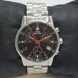 Swiss Military 075.0463 32mm WR 100MM The Genuine Black Dial Date Watch 87.0g alternative image