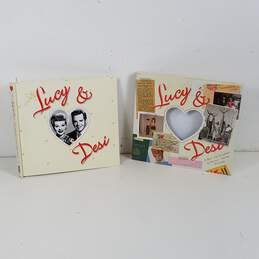 Lucy & Desi - The Real Life -  Hardcover Scrapbook Hollywood Memorabilia