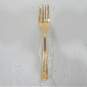 STANLEY ROBERTS Gold Plated Stainless Flatware 6 Pieces GOLDEN ROGET IOB image number 6