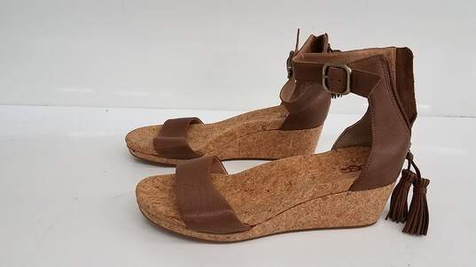 UGG Zoe Tassel Sandals Size 10 image number 2
