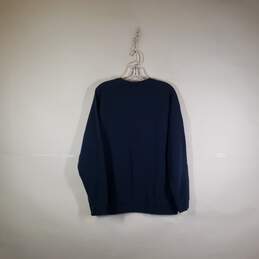 Mens Knitted Long Sleeve Crew Neck Pullover Sweater Size XL