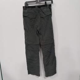 Columbia Gray Convertible Hiking Pants Men's Size 30x30 alternative image