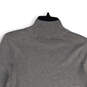 NWT Womens Gray Knitted Shoulder Button Long Sleeve Pullover Sweater Size M image number 4
