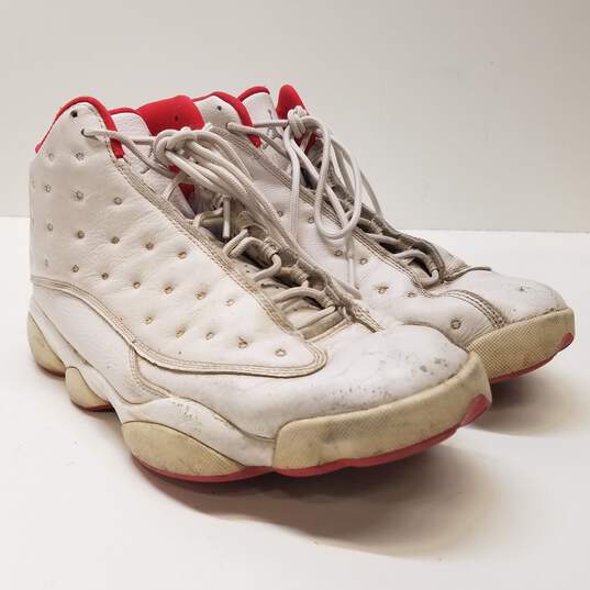 Air Jordan 13 Retro Sneaker Men's Sz 10.5 White image number 4
