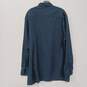 Carhartt Men's LS Blue Button Up Shirt Size XL Tall image number 2
