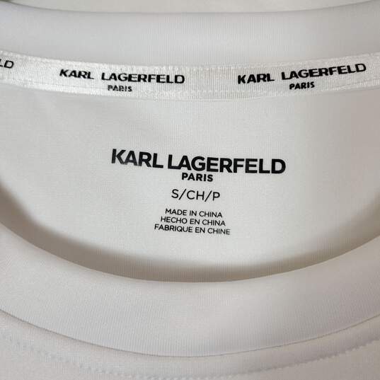 Karl Lagerfeld Women Black/White Sweatshirt S image number 3