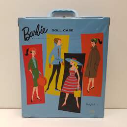 Barbie Doll Ponytail Blue Doll/ Clothes Vintage Vinyl Doll Case