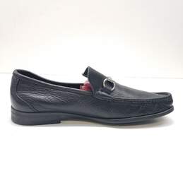 Sandrino Enrico Black Leather Horsebit Loafers Shoes Men's Size 8.5 D alternative image