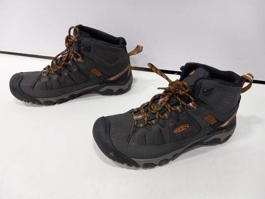 Keen Gray Waterproof Hiking Boots Men's Size 11 image number 3