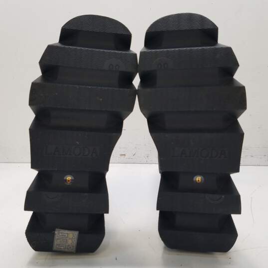 Lamoda Platform Chunky High Boots Black 6 image number 6