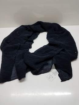 Nordstrom BP One Size Navy Acrylic Scarf