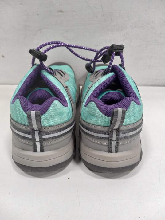 Women's Sea Green Tennis Shoe Size 3 image number 4
