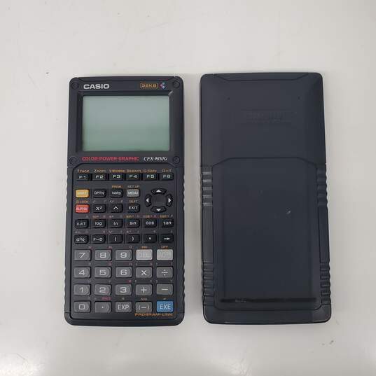 Casio CFX-9850G Plus 32K Color Power Graphing Calculator / Untested image number 1