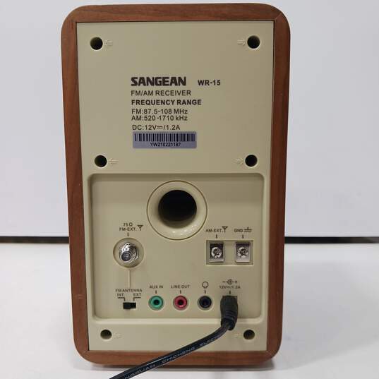 Sangean FM/AM Radio Receiver image number 4