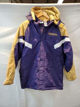 NCAA by Outerstuff Washington Huskies Hooded Puffer Coat Jacket Size 18