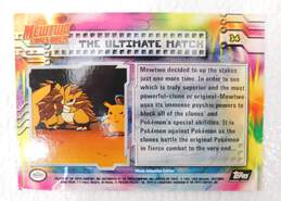 Pokemon Topps The Ultimate Match 34 Textured Foil Mewtwo Strikes Back Card alternative image