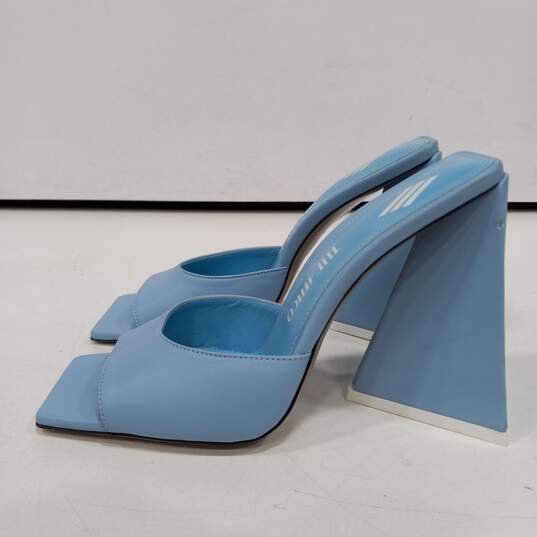 The Attico Women's Light Blue Heels Size 37 image number 3