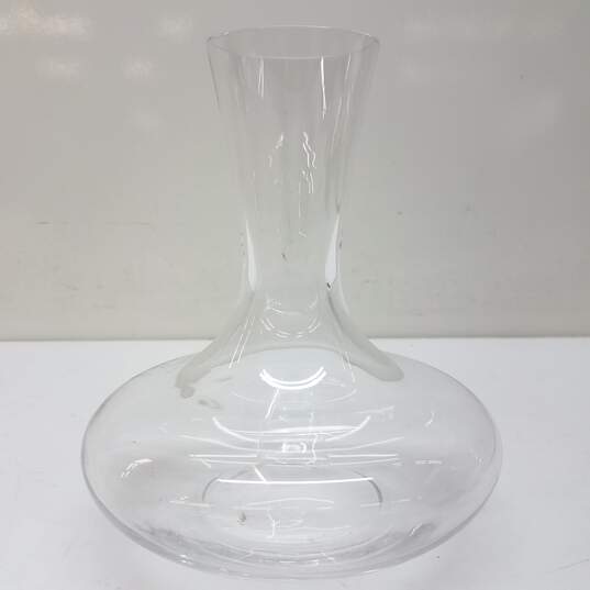 Glass Decanter Carafe 7 Inches Tall image number 1