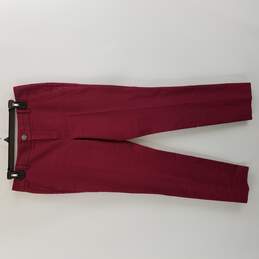 Tommy Hilfiger Women Red Dress Pants S