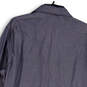 Mens Gray Long Sleeve Spread Collar Slim Fit Dress Shirt Size 16.5 32/33 image number 4