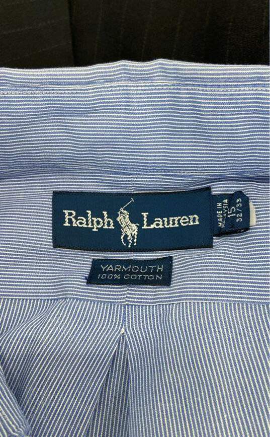 Polo by Ralph Lauren Blue T-shirt - Size Medium image number 3