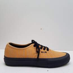 Vans Canvas Tiger Stripe Low Sneakers Gold Tan 9